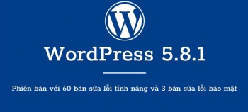 WordPress 5.8.1 chính thức phát hành